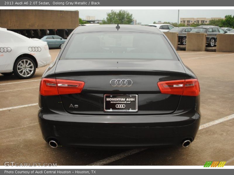 Oolong Gray Metallic / Black 2013 Audi A6 2.0T Sedan