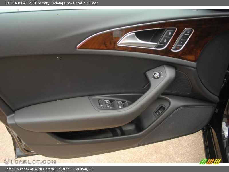 Oolong Gray Metallic / Black 2013 Audi A6 2.0T Sedan
