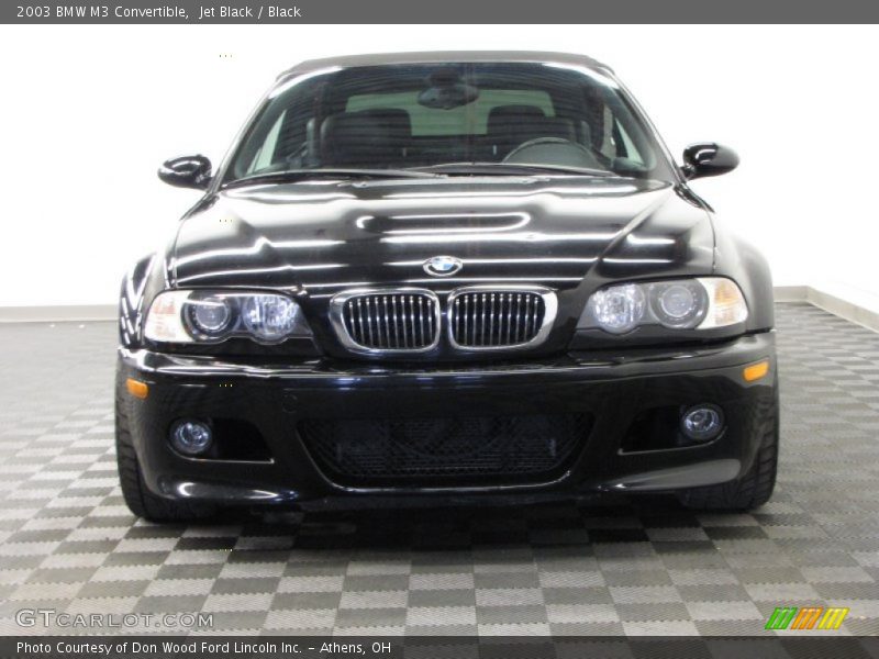  2003 M3 Convertible Jet Black