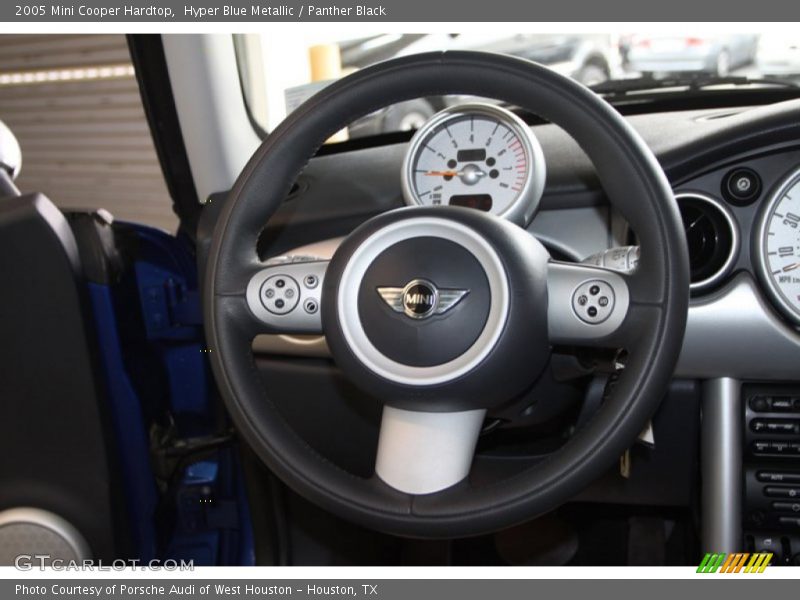 Hyper Blue Metallic / Panther Black 2005 Mini Cooper Hardtop