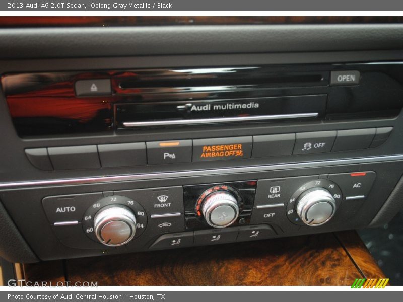 Oolong Gray Metallic / Black 2013 Audi A6 2.0T Sedan