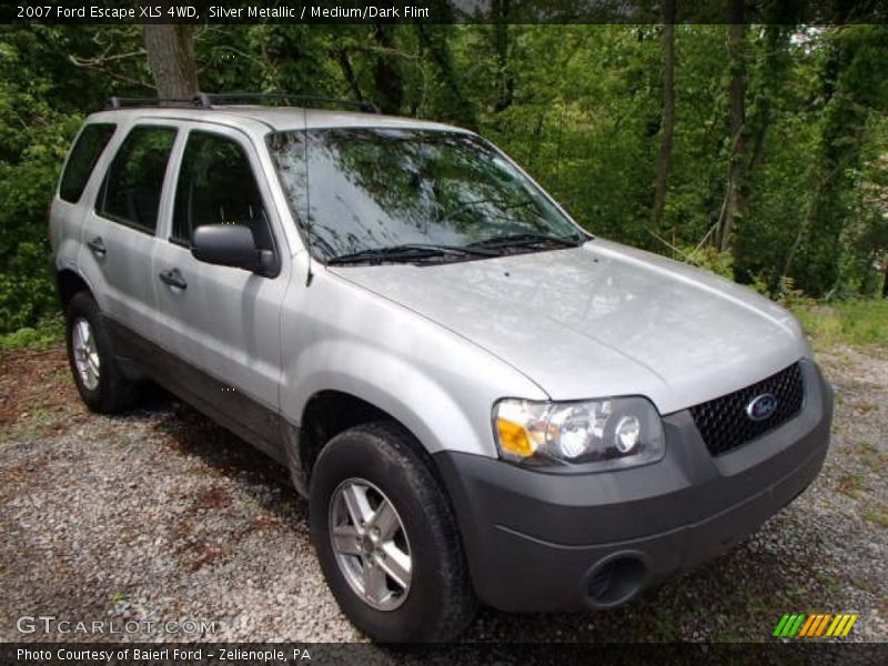 Silver Metallic / Medium/Dark Flint 2007 Ford Escape XLS 4WD
