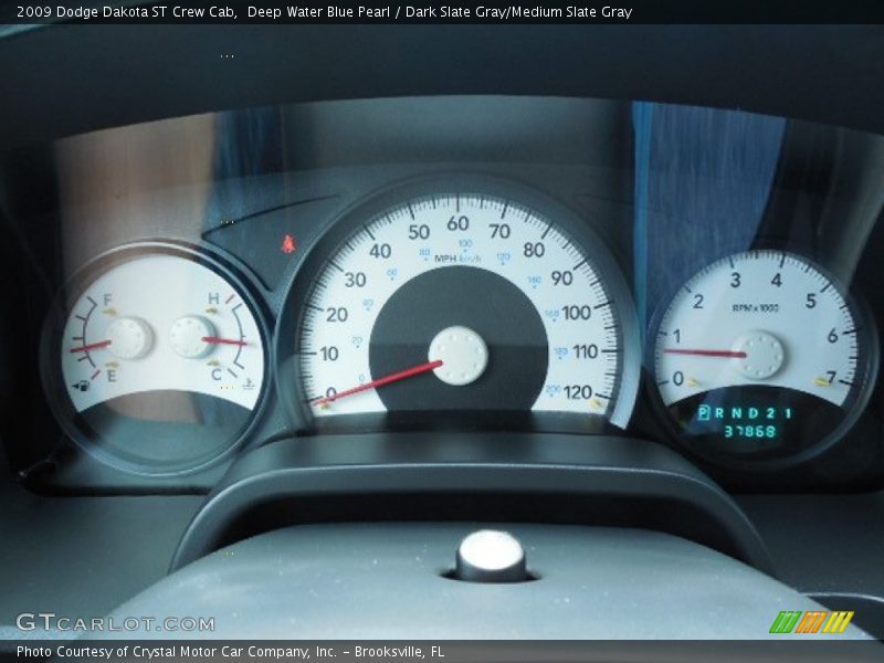  2009 Dakota ST Crew Cab ST Crew Cab Gauges