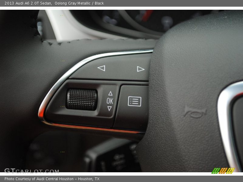 Oolong Gray Metallic / Black 2013 Audi A6 2.0T Sedan