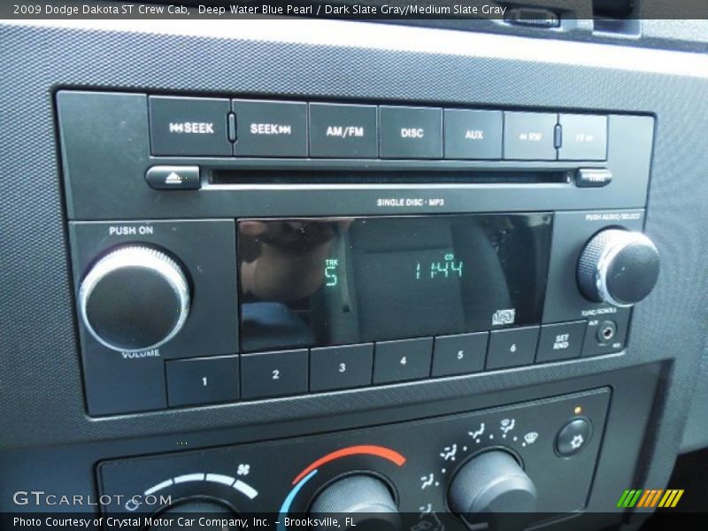 Audio System of 2009 Dakota ST Crew Cab