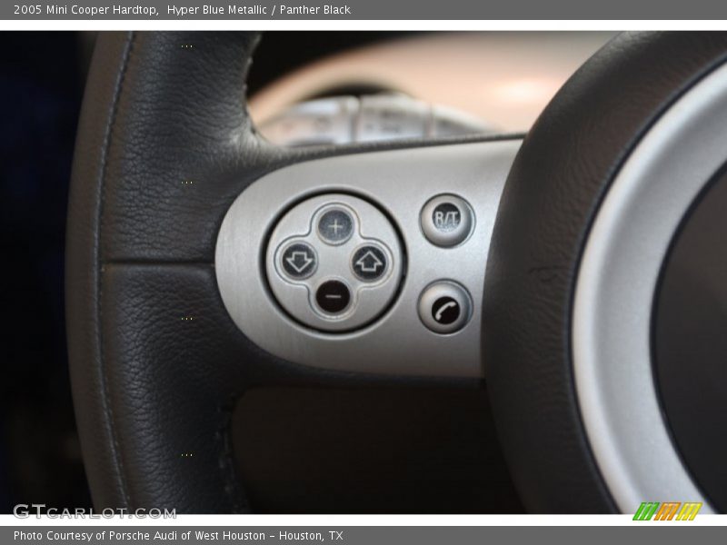 Hyper Blue Metallic / Panther Black 2005 Mini Cooper Hardtop
