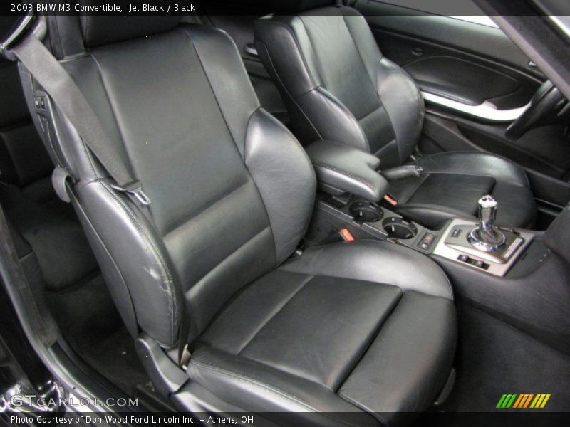 Front Seat of 2003 M3 Convertible