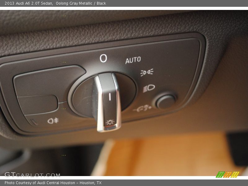 Oolong Gray Metallic / Black 2013 Audi A6 2.0T Sedan
