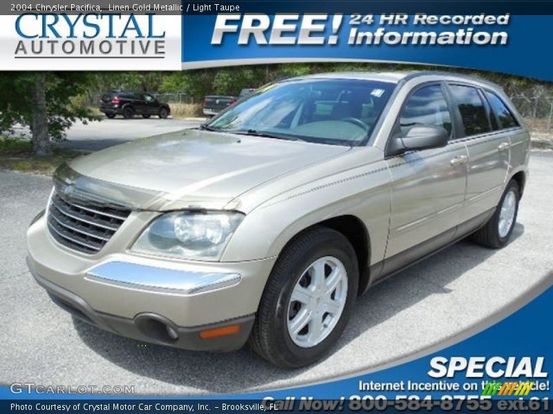 Linen Gold Metallic / Light Taupe 2004 Chrysler Pacifica