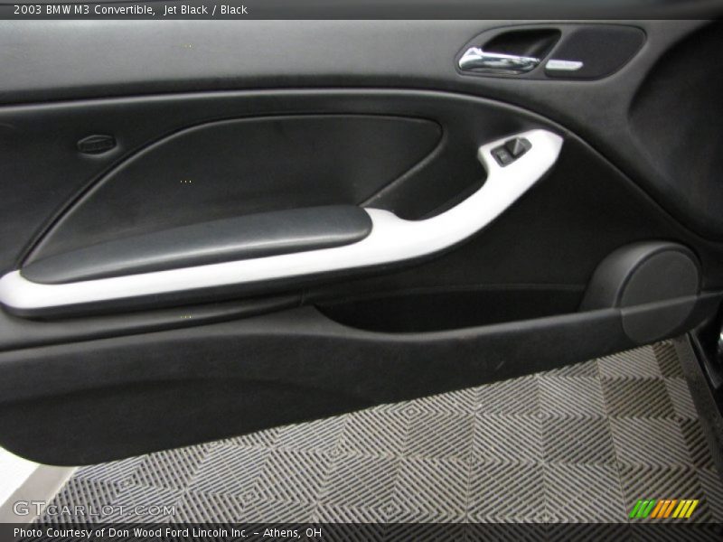 Jet Black / Black 2003 BMW M3 Convertible
