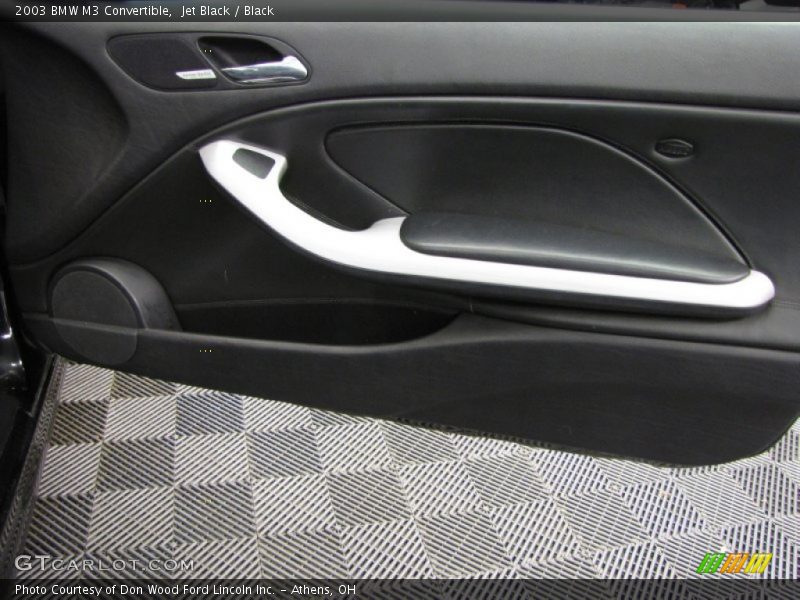 Jet Black / Black 2003 BMW M3 Convertible