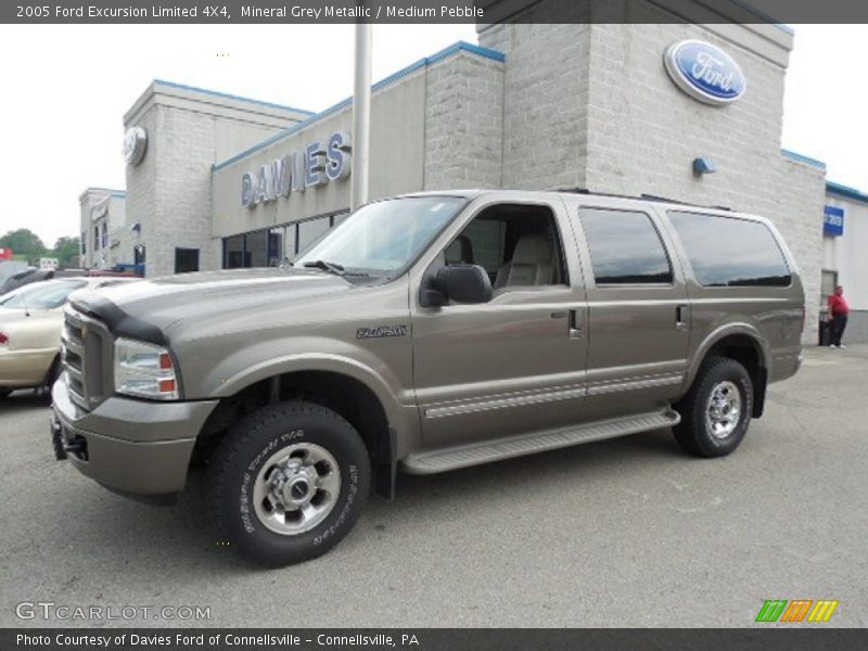 Mineral Grey Metallic / Medium Pebble 2005 Ford Excursion Limited 4X4