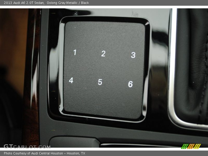 Oolong Gray Metallic / Black 2013 Audi A6 2.0T Sedan