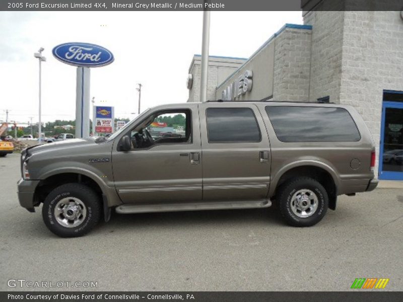 Mineral Grey Metallic / Medium Pebble 2005 Ford Excursion Limited 4X4
