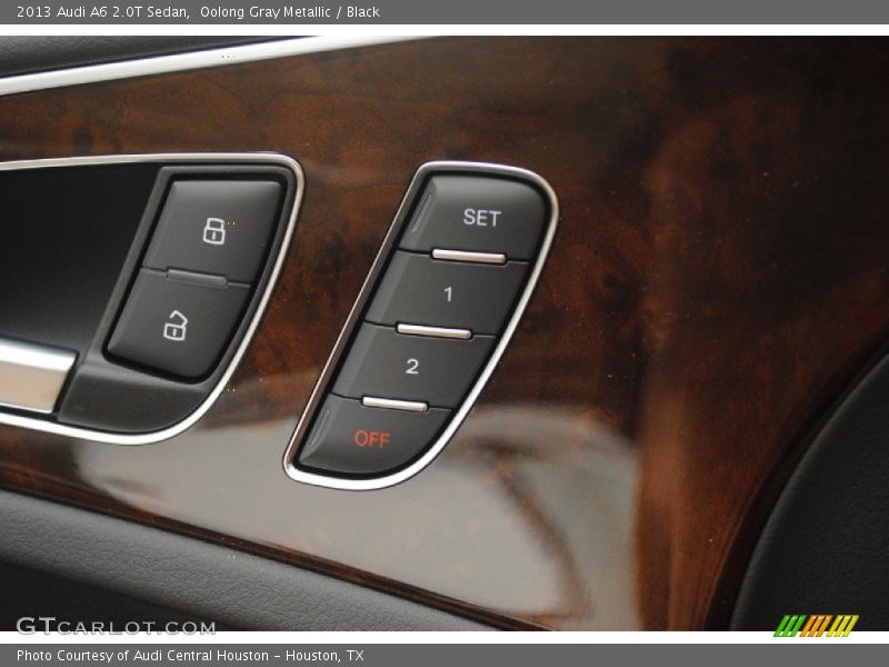 Oolong Gray Metallic / Black 2013 Audi A6 2.0T Sedan