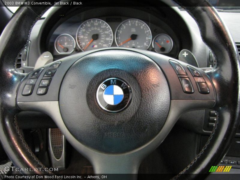 Controls of 2003 M3 Convertible