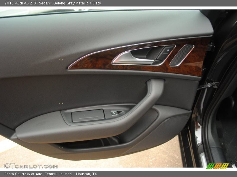 Oolong Gray Metallic / Black 2013 Audi A6 2.0T Sedan