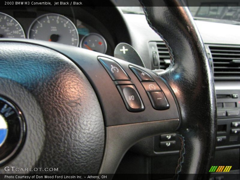 Controls of 2003 M3 Convertible