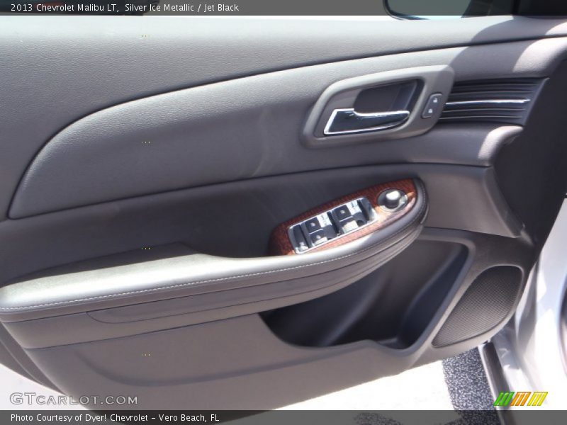 Silver Ice Metallic / Jet Black 2013 Chevrolet Malibu LT