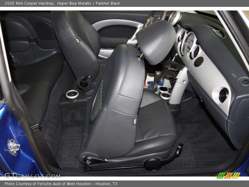 Hyper Blue Metallic / Panther Black 2005 Mini Cooper Hardtop