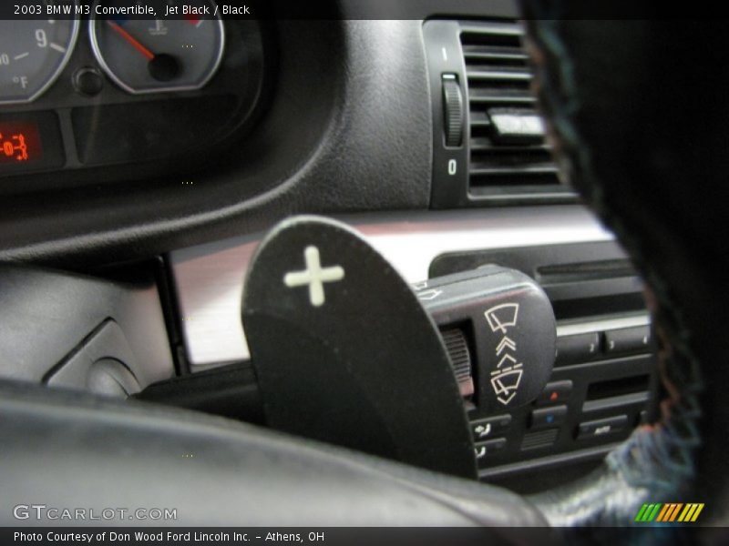 Jet Black / Black 2003 BMW M3 Convertible