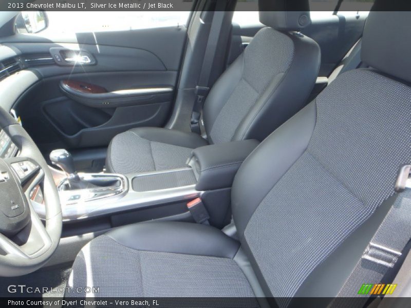 Silver Ice Metallic / Jet Black 2013 Chevrolet Malibu LT