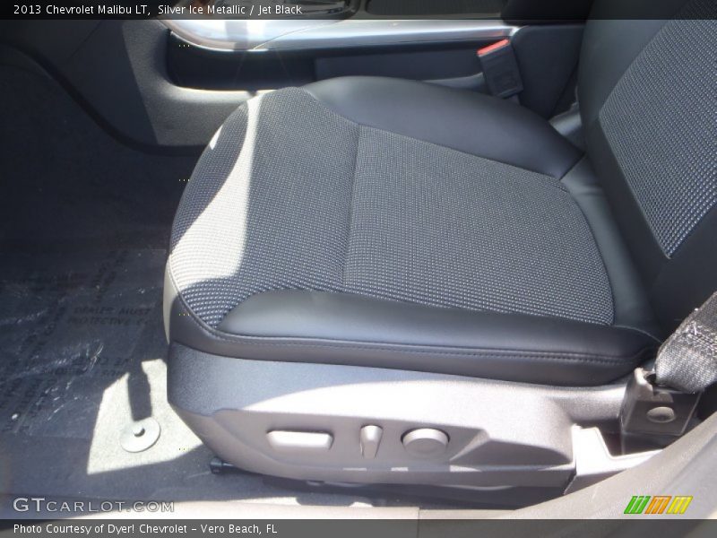 Silver Ice Metallic / Jet Black 2013 Chevrolet Malibu LT