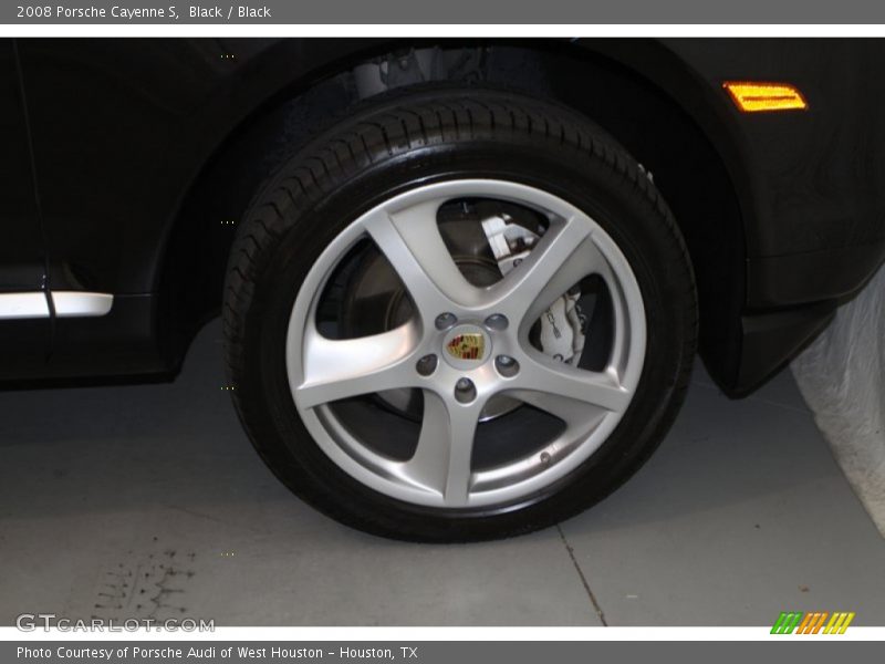 Black / Black 2008 Porsche Cayenne S