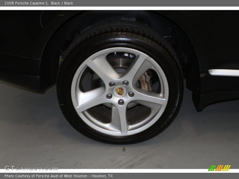 Black / Black 2008 Porsche Cayenne S