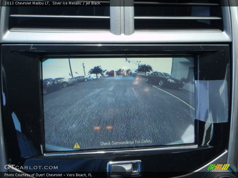 Silver Ice Metallic / Jet Black 2013 Chevrolet Malibu LT