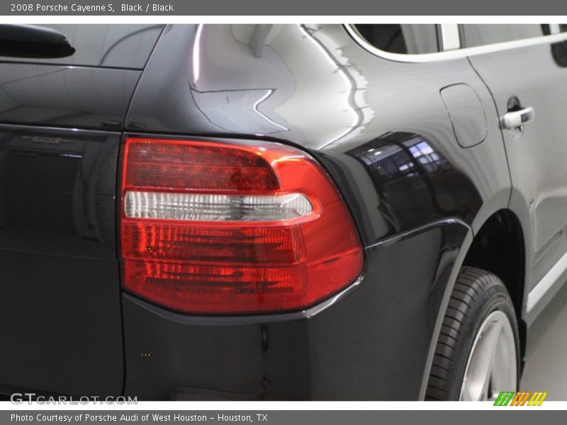 Black / Black 2008 Porsche Cayenne S
