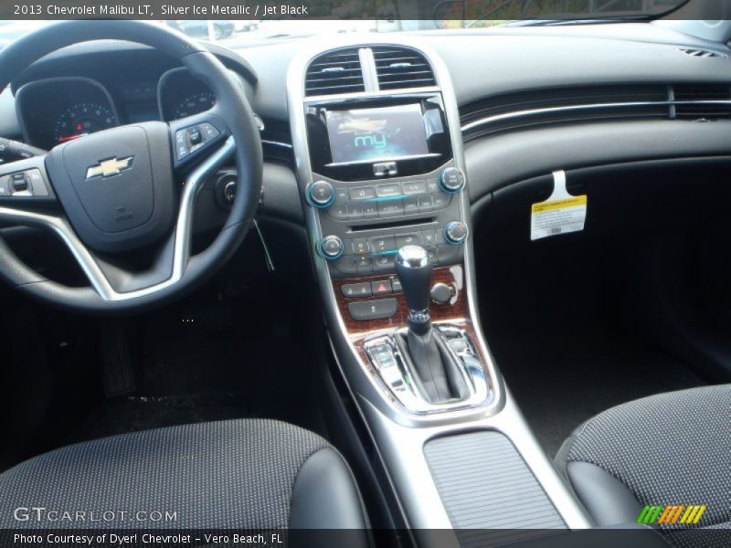 Silver Ice Metallic / Jet Black 2013 Chevrolet Malibu LT