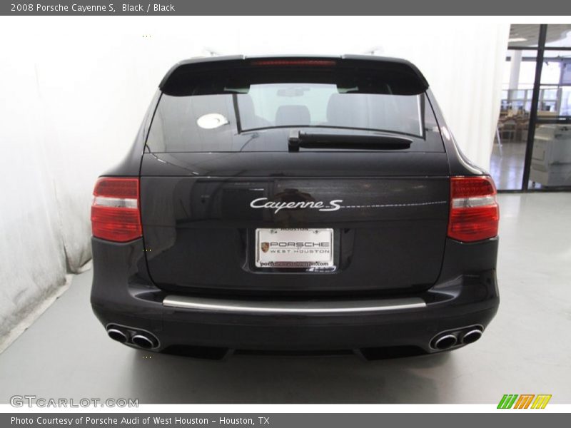 Black / Black 2008 Porsche Cayenne S