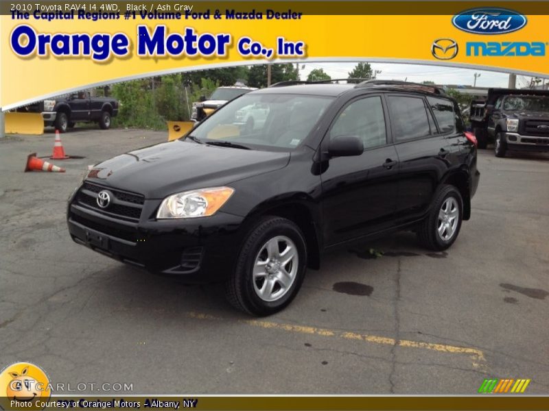 Black / Ash Gray 2010 Toyota RAV4 I4 4WD