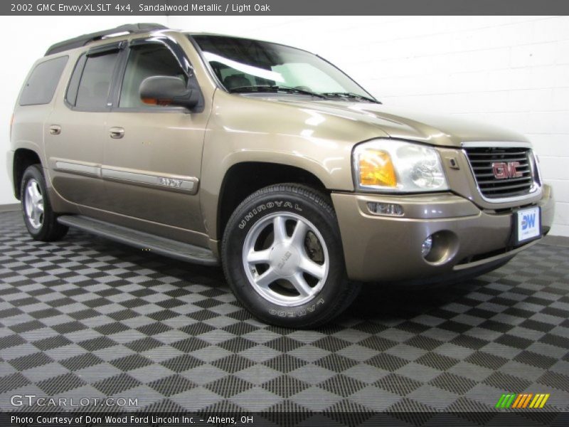 Sandalwood Metallic / Light Oak 2002 GMC Envoy XL SLT 4x4