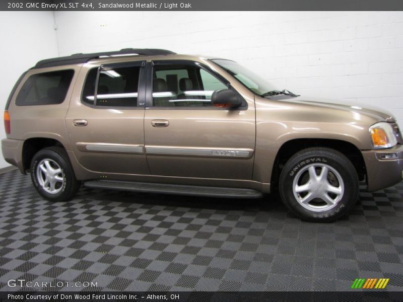Sandalwood Metallic / Light Oak 2002 GMC Envoy XL SLT 4x4