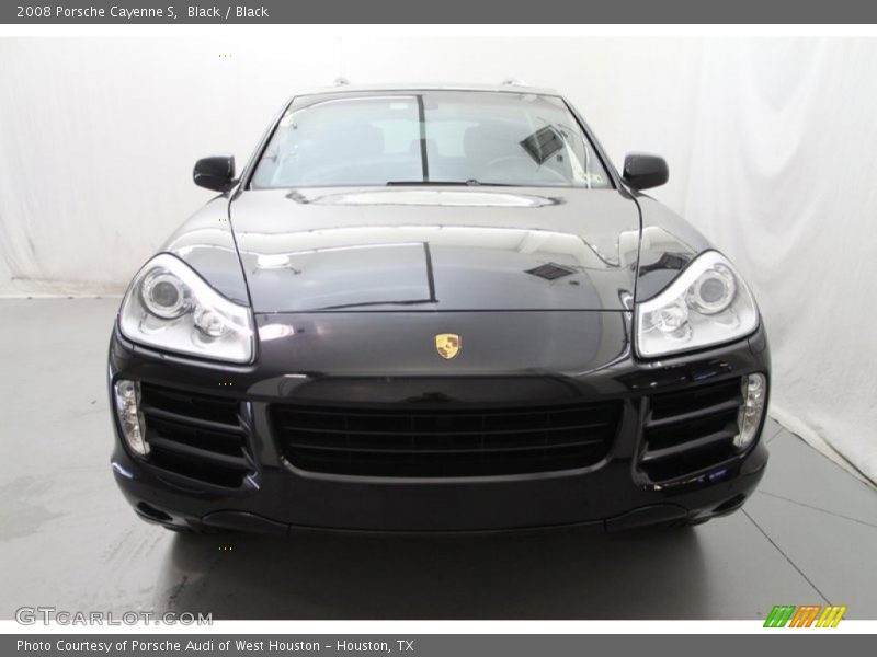 Black / Black 2008 Porsche Cayenne S