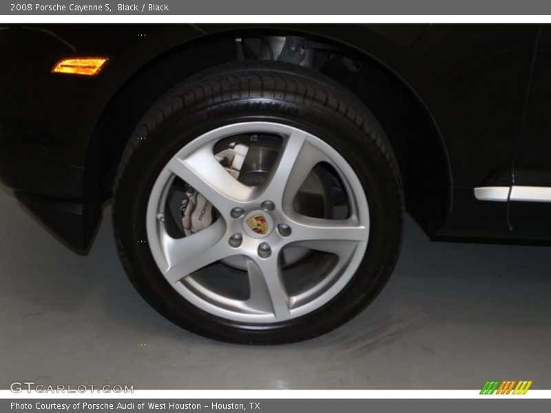 Black / Black 2008 Porsche Cayenne S
