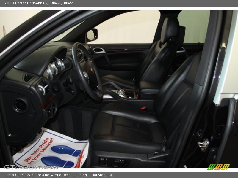 Black / Black 2008 Porsche Cayenne S