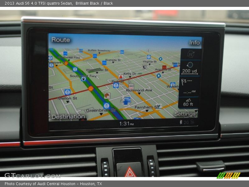 Navigation of 2013 S6 4.0 TFSI quattro Sedan