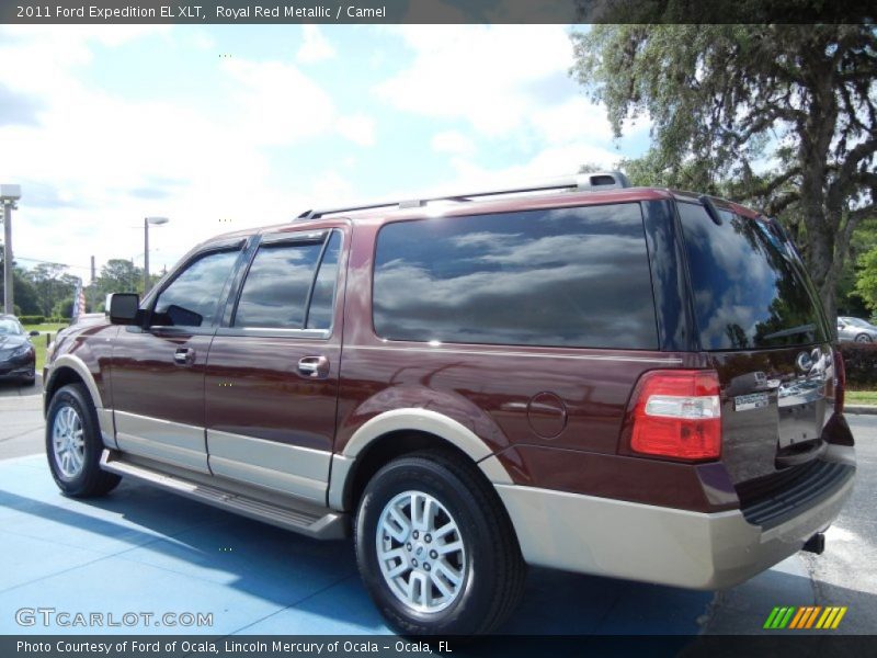 Royal Red Metallic / Camel 2011 Ford Expedition EL XLT