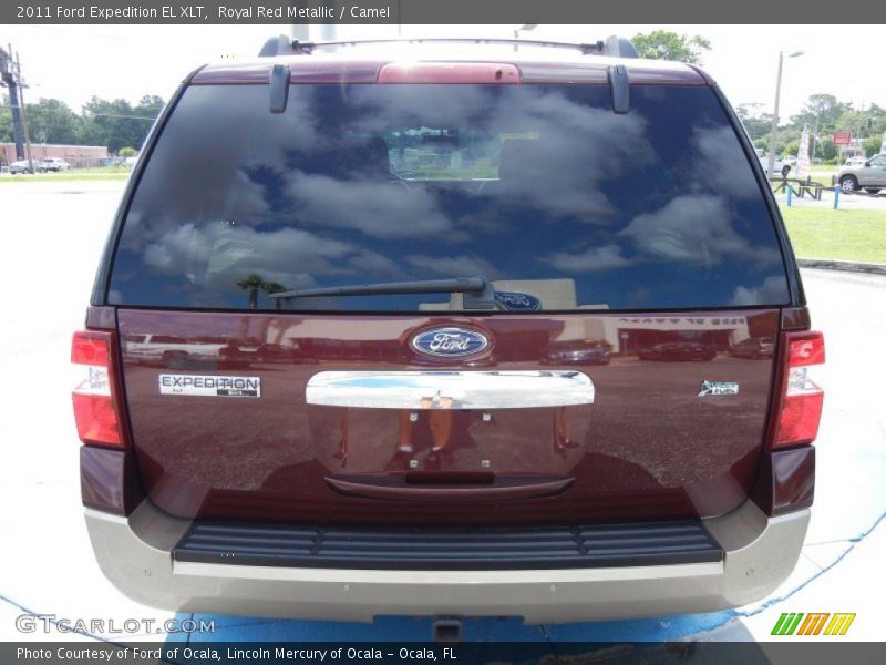 Royal Red Metallic / Camel 2011 Ford Expedition EL XLT