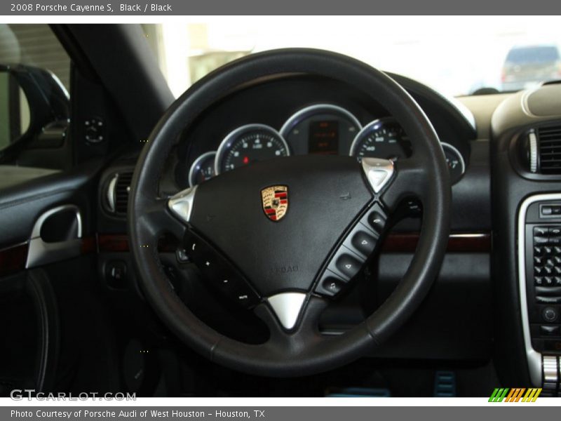 Black / Black 2008 Porsche Cayenne S