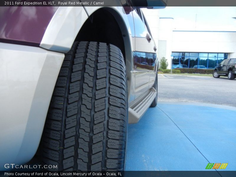 Royal Red Metallic / Camel 2011 Ford Expedition EL XLT