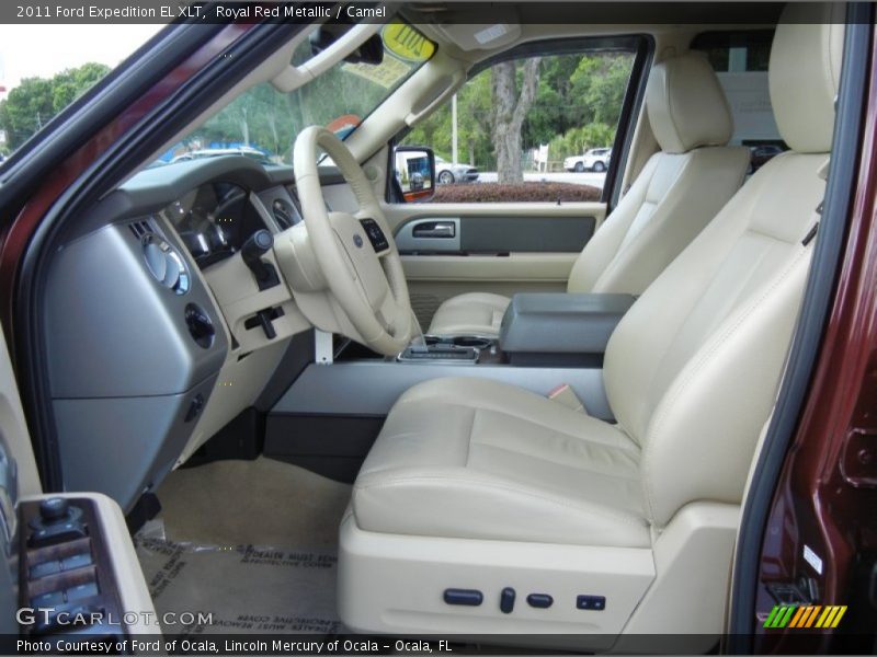  2011 Expedition EL XLT Camel Interior
