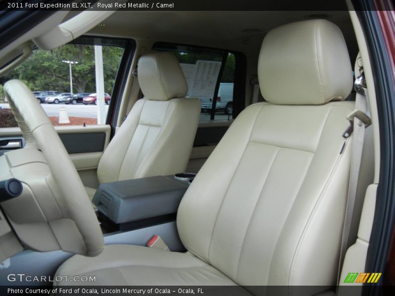 Front Seat of 2011 Expedition EL XLT