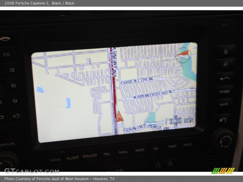 Navigation of 2008 Cayenne S