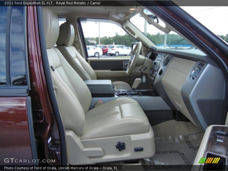 Front Seat of 2011 Expedition EL XLT