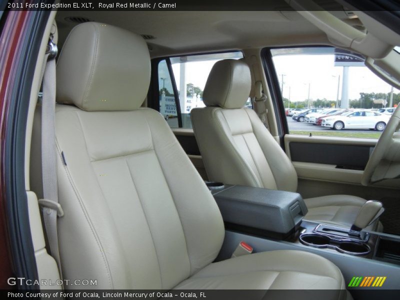 Front Seat of 2011 Expedition EL XLT