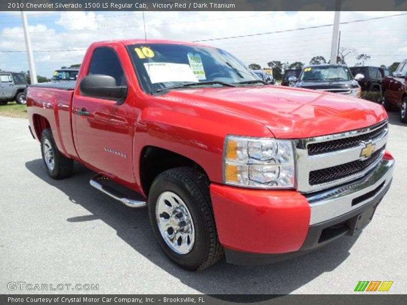 Front 3/4 View of 2010 Silverado 1500 LS Regular Cab